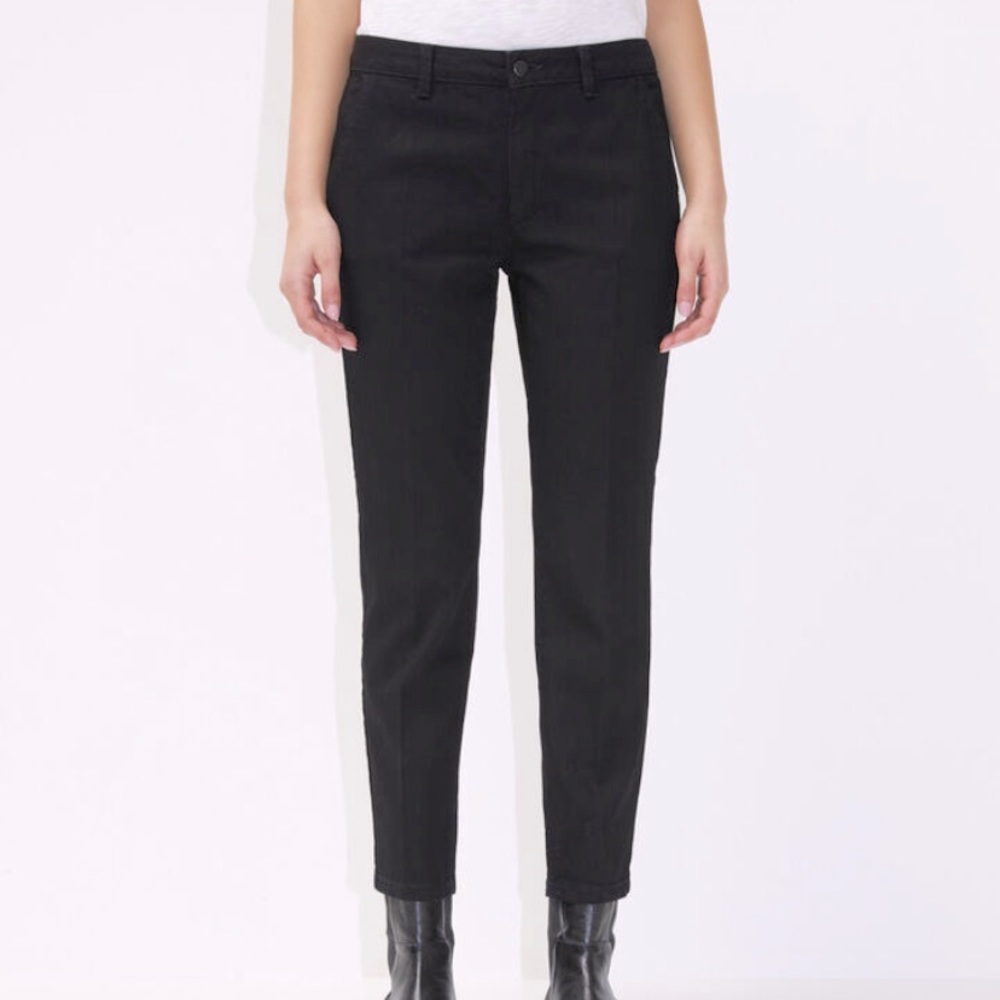 SISLEY Ankara Jeans Low Rose Slim Fit Faded Black Size 6